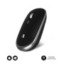 Subblim Wireless Mini Rato/ Até 1600 DPI/ Cinza Espacial