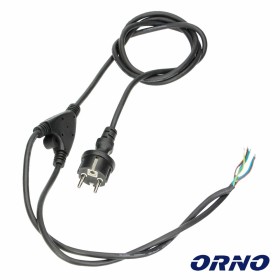 Cabo Alimentação Schuko Macho 2M P/ Focos Led Orno
