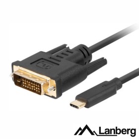 Cabo Usb-C 3.2 Macho / Dvi-D Macho 1.8M Lanberg Cabo Usb-C 3.2 Macho / Dvi-D Macho 1.8M Lanberg