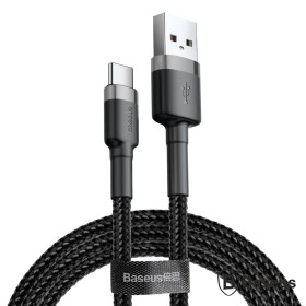 Cabo Usb-A Macho P/ Usb-C Macho 3M Cafule Baseus Cabo Usb-A Macho P/ Usb-C Macho 3M Cafule Baseus