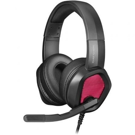 Fones de ouvido para jogos com microfone Mars Gaming MH320/ Jack 3.5/ Preto