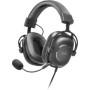 Fones de ouvido para jogos com microfone Mars Gaming MH6/ Jack 3.5/ USB 2.0/ Preto