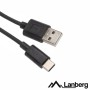 Cabo Usb-A 2.0 Macho / Usb-C Macho 1M Preto Lanberg