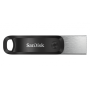 Unidade flash USB SanDisk iXpand 64 GB USB tipo A / Lightning 3.2 Gen 2 (3.1 Gen 2) Preto, Prata