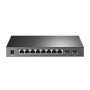 TP-LINK TL-SG2210P Gerenciado L2/L4 Gigabit Ethernet (10/100/1000) Power over Ethernet (PoE) switch Preto