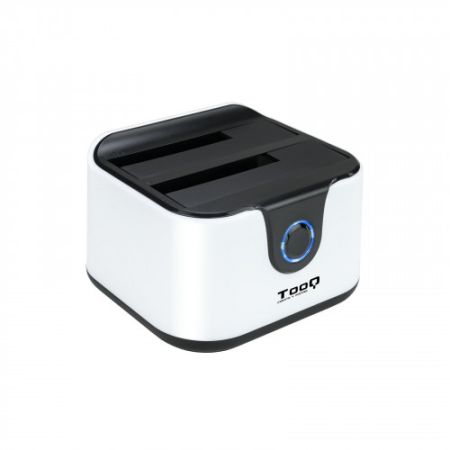 TooQ DOCK STATION SATA 2.5/3.5 A USB 3.0 CLONE OTB PRETO-BRANCO