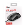 Mouse Trust Carve USB tipo A Óptico 1200 DPI Ambidestro