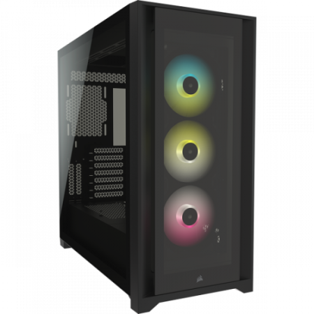 Corsair iCUE 5000X RGB Midi Tower Preto