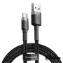 Cabo Usb-C 2.0 Macho /  Usb-C 3A 2M Cinza Baseus