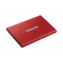 SSD Portátil Samsung T7 1000 GB Vermelho