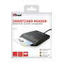 Leitor de cartão inteligente Trust Primo Interior Black CardBus+USB 2.0