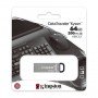 Kingston Technology DataTraveler Kyson Unidade flash USB 64 GB USB tipo A 3.2 Gen 1 (3.1 Gen 1) Silver