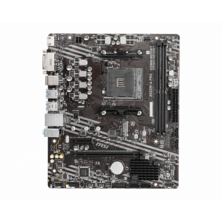 Placa-mãe MSI A520M-A PRO AMD A520 Soquete AM4 micro ATX