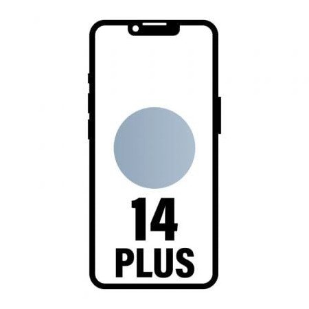 Smartphone Apple iPhone 14 Plus 256 GB/ 6,7"/ 5G/ Azul