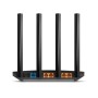 Roteador sem fio TP-LINK Archer C80 Banda dupla (2,4 GHz / 5 GHz) Gigabit Ethernet Preto