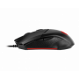 Mouse MSI Clutch GM08 Ambidestro USB Tipo A Ótico 4200 DPI