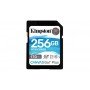 Kingston Technology Canvas Go! Mais memória flash 256 GB SD Classe 10 UHS-I