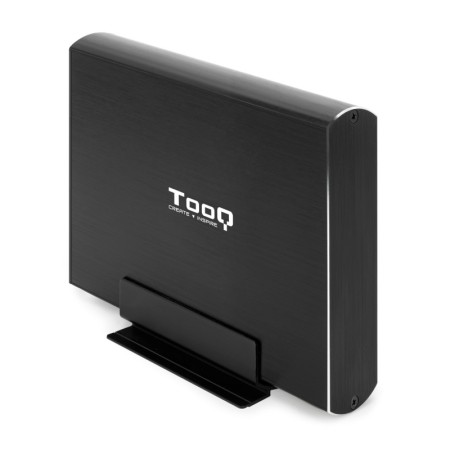 Caixa de disco rígido TooQ TQE-3531B 3,5" USB 3.1Gen1 preta