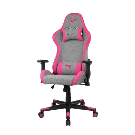 Cadeira para jogos DRIFT DR90 PRO cinza/rosa