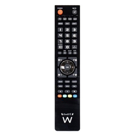 EWENT EW1570 Controle remoto de TV 4 em 1 programável x cabo