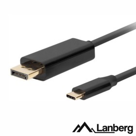 Cabo Usb-C 3.2 Macho / Displayport Macho 1.8M Lanberg Cabo Usb-C 3.2 Macho / Displayport Macho 1.8M Lanberg
