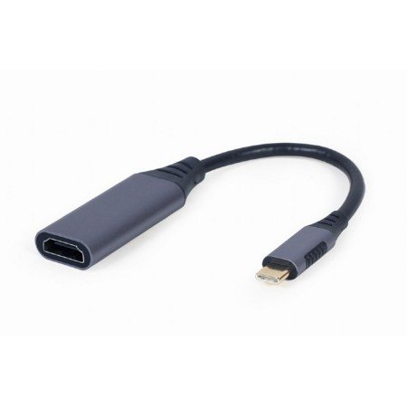 Adaptador Gembird USB tipo C para HDMI cinza