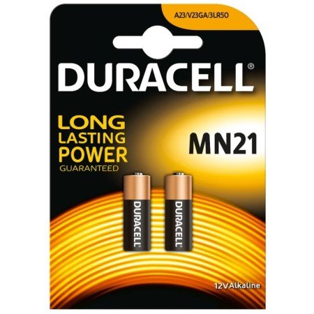 Bateria Alcalina Duracell MN21 LR23A 12V Blister*2