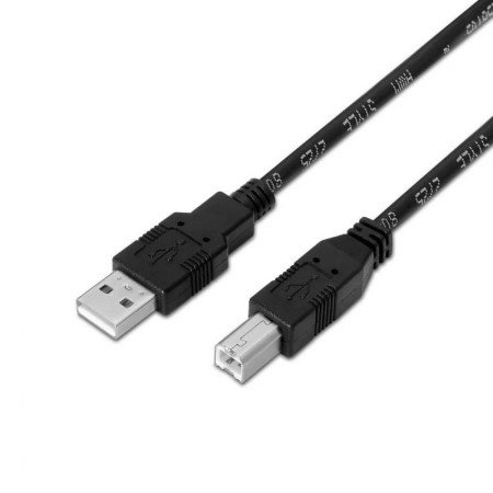 Cabo Aisens USB 2.0 tipo A/MB/M 1,8m