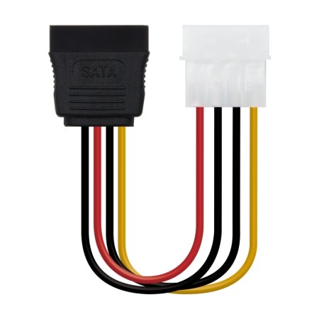 Cabo Nanocable SATA, Molex M-SATA/F, 16cm