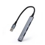 EWENT Slim Usb Hub 4 portas