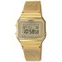 Relógio digital icônico vintage Casio A700WEMG-9AEF/ 37 mm/ ouro