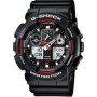 Relógio Digital Analógico Casio G-Shock Trend GA-100-1A4ER/ 55 mm/ Preto e Vermelho