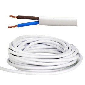 Cabo Alimentação Elétrico 2X1.5Mm² Branco 5M