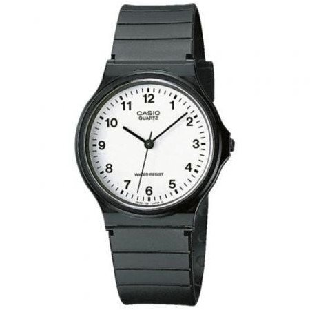 Relógio analógico masculino da coleção Casio MQ-24-7BLLEG/ 39 mm/ preto