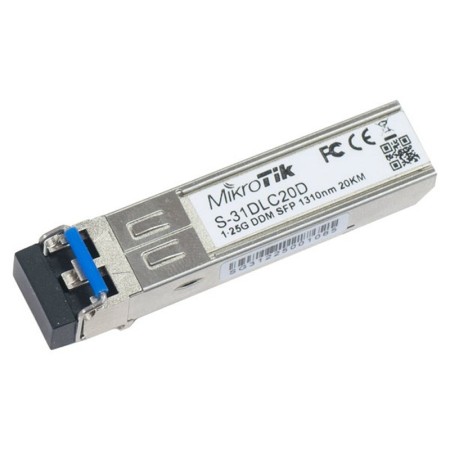 MikroTik S-31DLC20D Módulo SFP Modo Mono 20Km