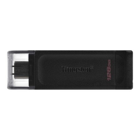 Kingston DataTraveler DT70 128GB USB C 3.2 Preto