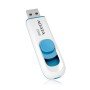 Caneta USB ADATA C008 32GB USB 2.0 Branco/Azul