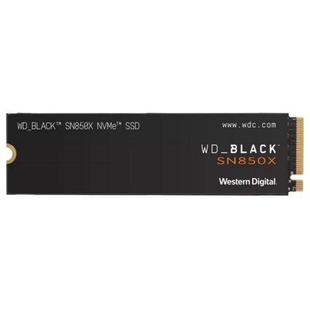 WD Black SN850X WDS200T2X0E SSD 2 TB PCIe Gen4 NVMe