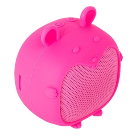 SPC Bluetooth Speaker Som Filhotes 3W MicroSD Rosa