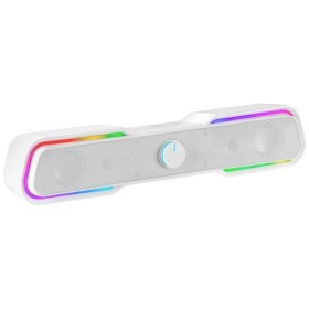 COLUNA BLUETOOTH PORTÁTIL 2X10 600W USB/BT/AUX/BAT LED RGB