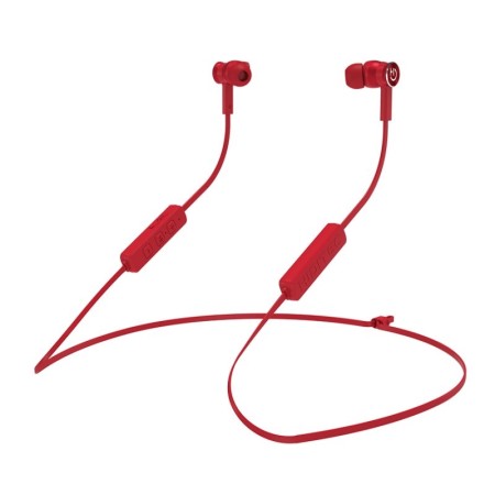 Hiditec Headphone+Mic AKEN BT4,2 Earfix RED
