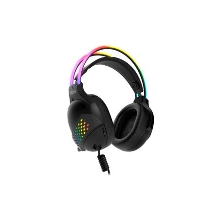 Fone de ouvido para jogos KROM KLAIM RGB LED