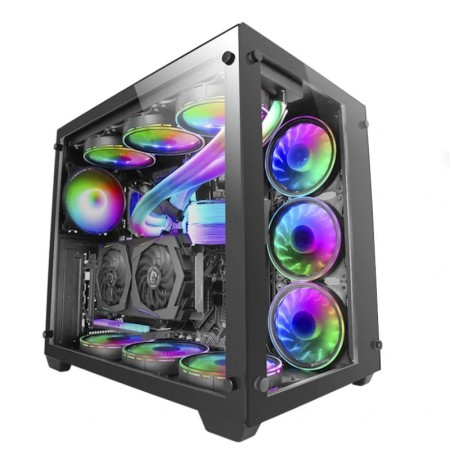 MARS GAMING CASE E-ATX MCV3 PREMIUM XXL PRETO