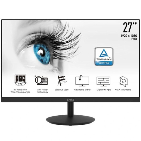 Monitor MSI MP271AP 27" IPS FHD VGA HDMI MM AA