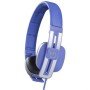 Fones de ouvido Hiditec Wave WHP010003/com microfone/conector 3.5/azul