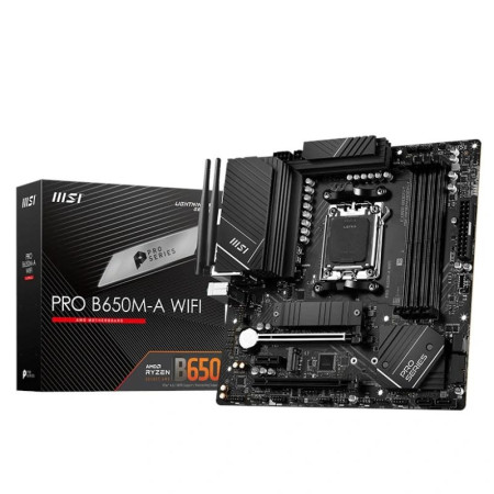 Placa-mãe MSI PRO B650M-A WIFI mATX AM5