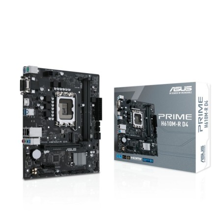 Placa-mãe ASUS PRIME H610M-R D4 mATX 1700