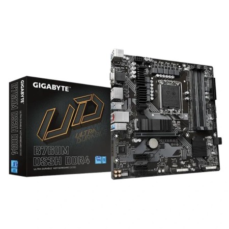 Placa-mãe Gigabyte B760M DS3H DDR4 mATX LGA1700