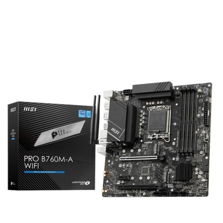 Placa mãe MSI PRO B760M-A WIFI DDR5 ATX LGA1700