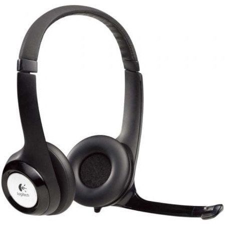 Fones de ouvido Logitech H390/ com microfone/ USB/ preto